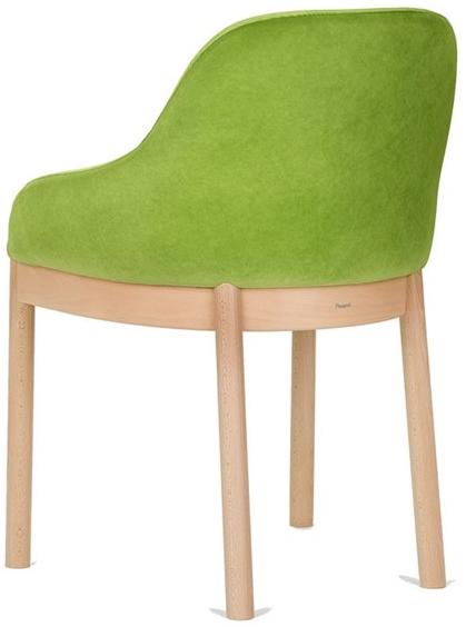 Paged Стул из ткани с подлокотниками Viena A-viena - Вид №2