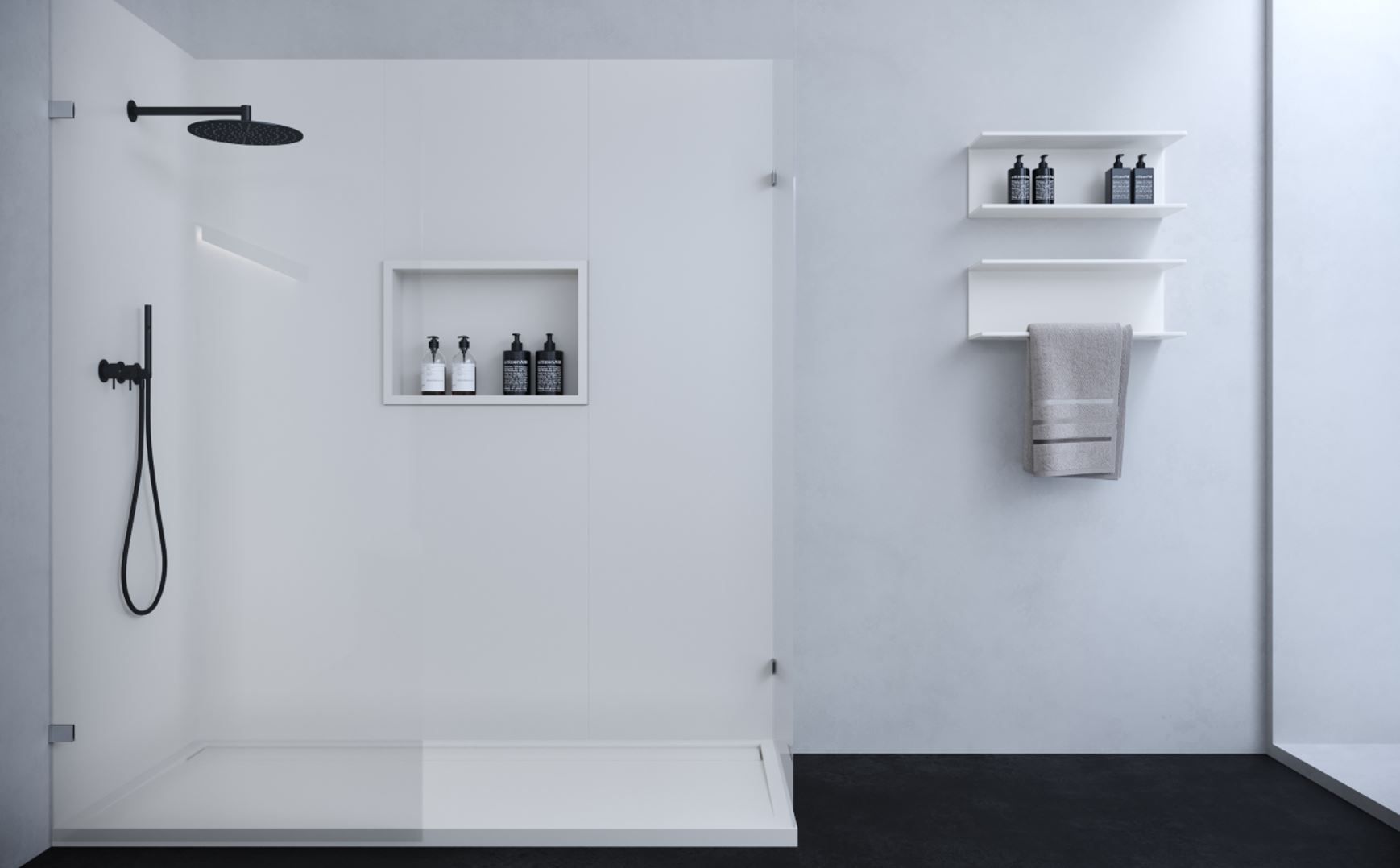 Мебель для ванной комнаты Corian® Acquapazza чистый ARCH-00022329 - Вид №5