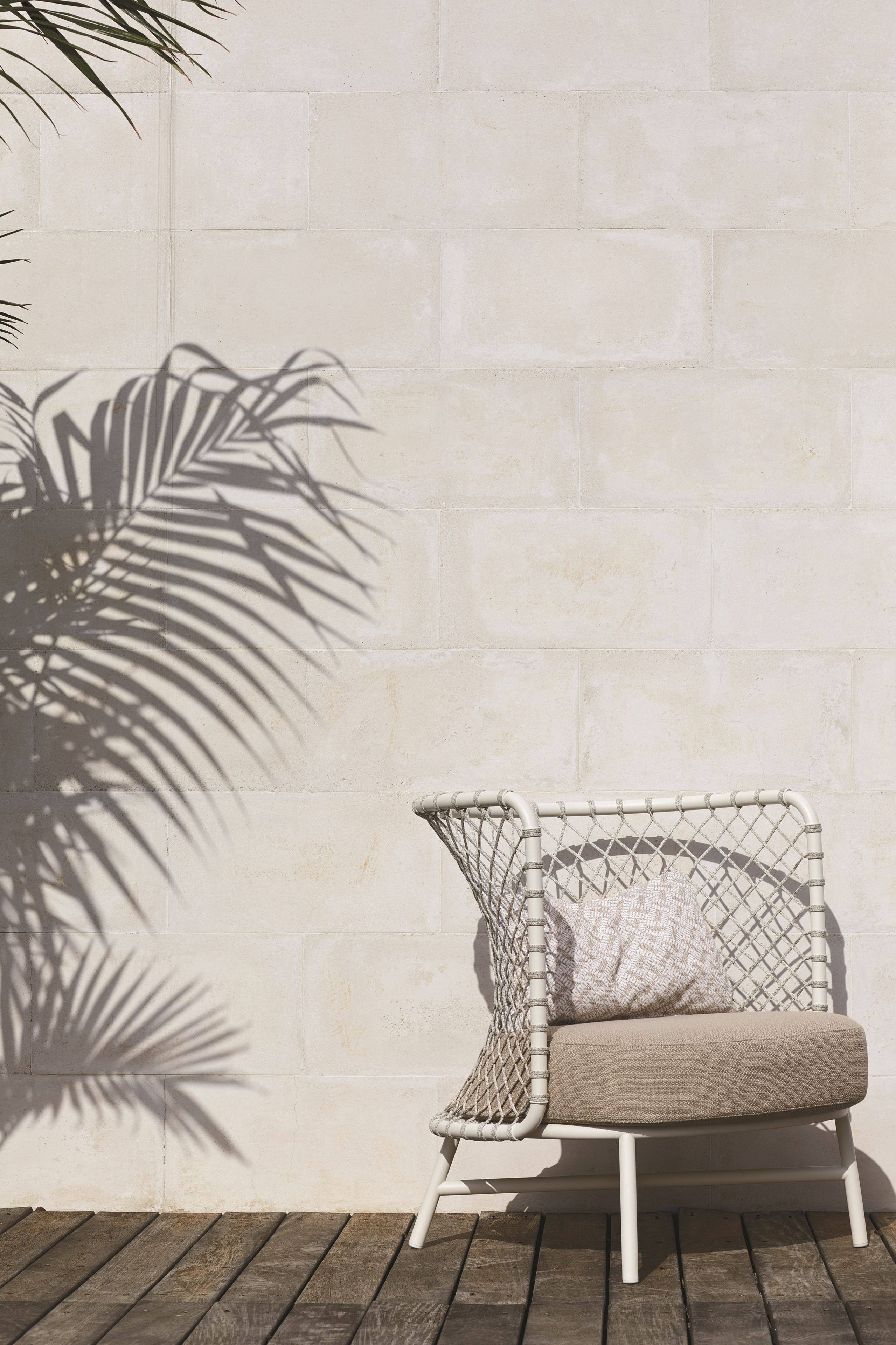 Плетеное кресло с полиэфирной веревкой Roberti Charme ARCH-00090223 - Вид №2