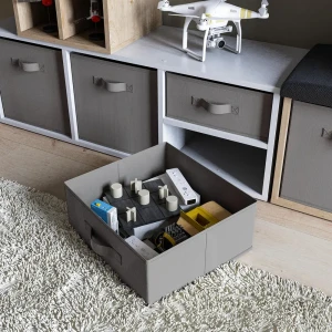 KONSENSA Органайзер Графит — складной короб для систем хранения 89388019