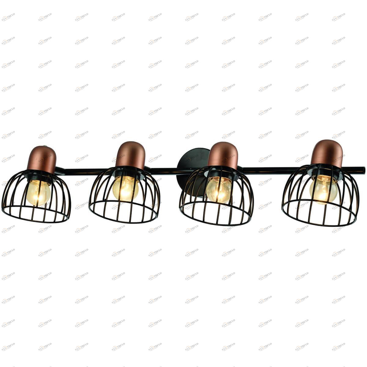 Спот настенный черный Rivoli Adro 1018-205 RIVOLI ADRO 00-3891469 Черный 