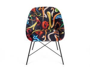 Мягкий стул из ткани