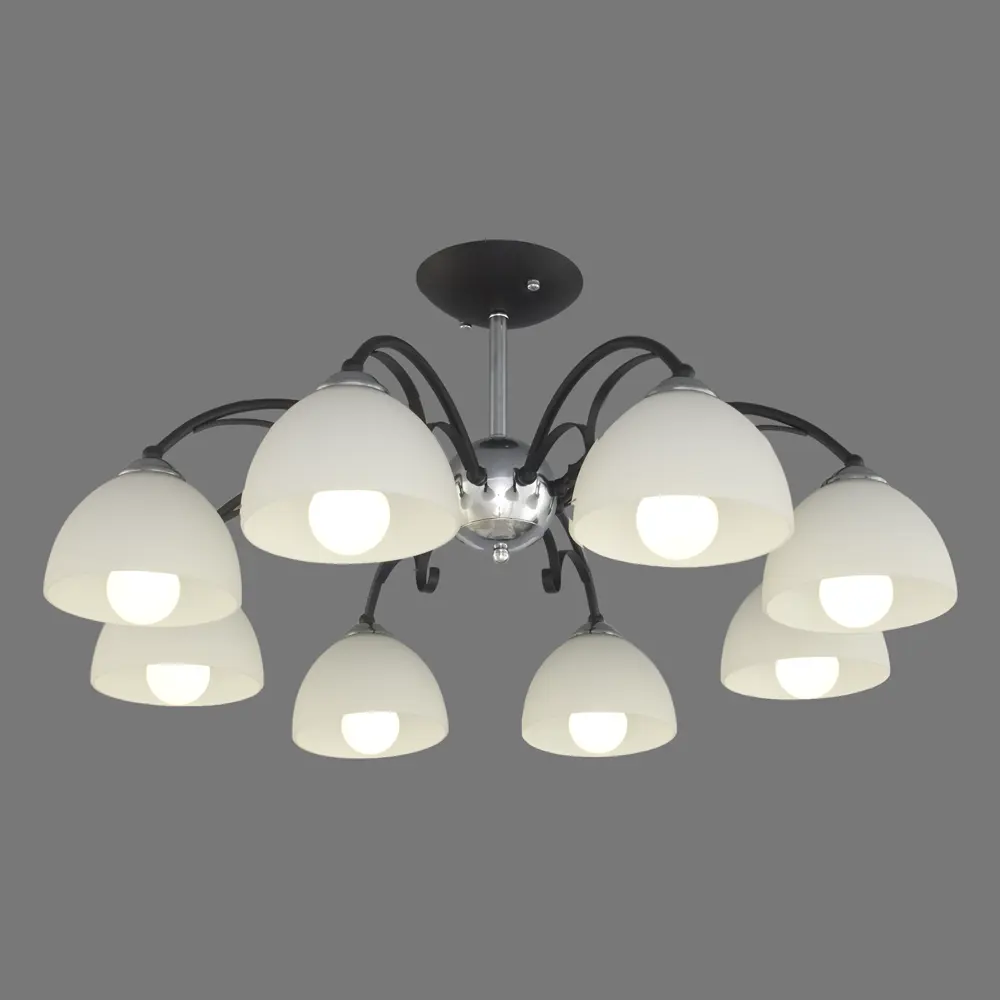 Люстра Блеск 8xE27x60 Вт De Markt STLM-2075003 - Вид №1