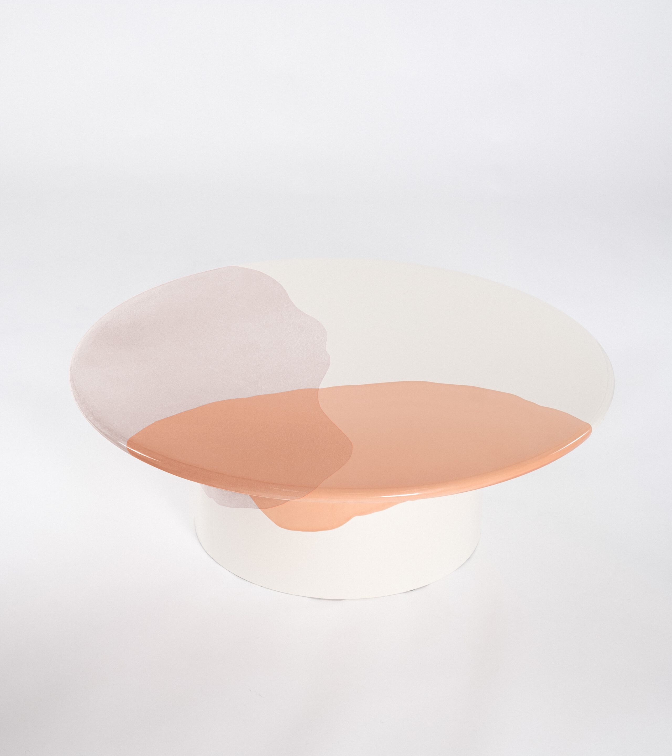 Круглый журнальный столик из эмалированной стали Patrick Jouin Edition Drop ARCH-00042187 - Вид №8