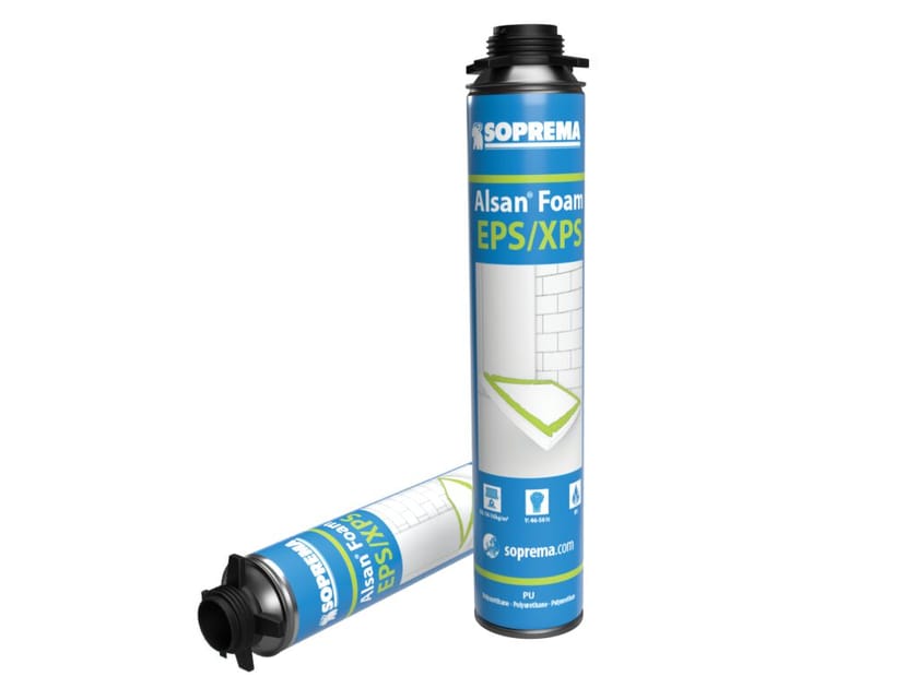 Полиуретановая клейкая пена для панелей и плит Soprema Alsan ARCH-00092874