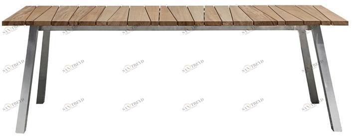 Gervasoni Прямоугольный стол со столешницей из тика Gervasoni outdoor sun-id-1505766