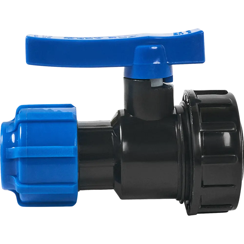 Разъемный кран Политэк 20×1/2" для систем водоснабжения 85358407 STLM-0062145 - Вид №1