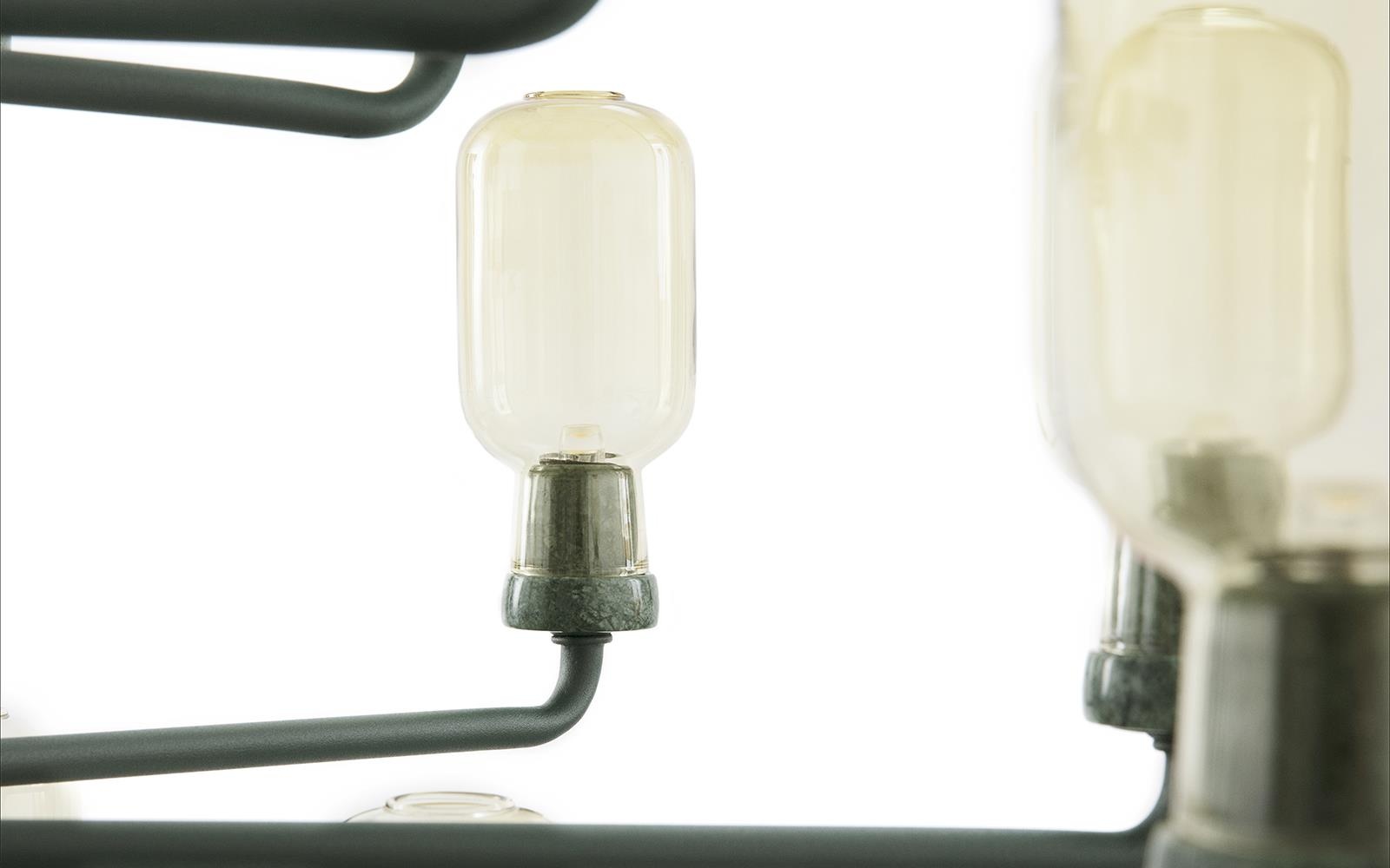 502080 Люстра Large EU Gold / Green Normann Copenhagen Amp  - Вид №1