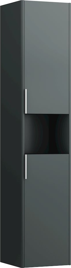 H4026911102631 Шкафчик высокий - левый с двумя дверцами и открытой полкой LAUFEN PRO - Вид №4
