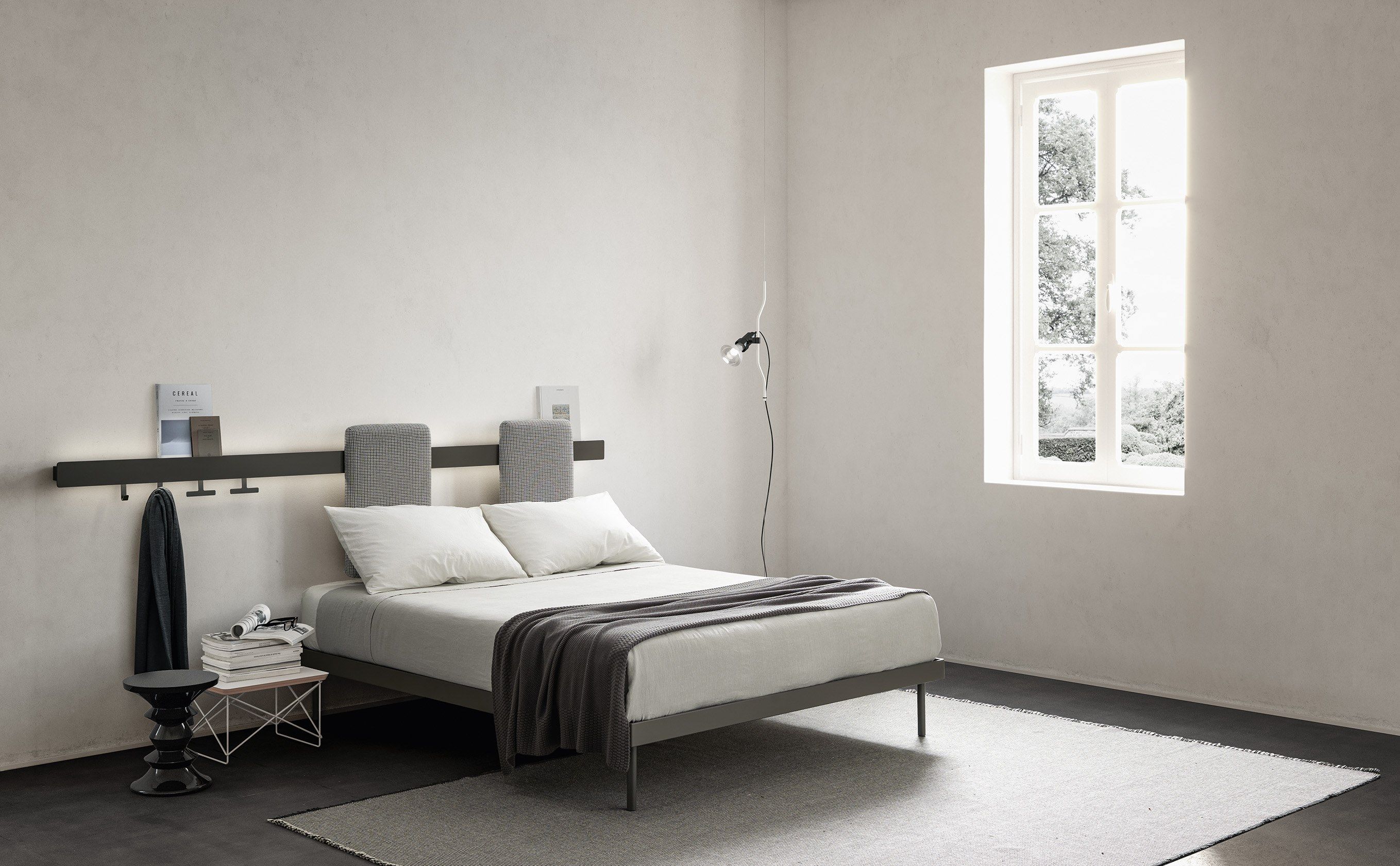 Двуспальная кровать со встроенным освещением Caccaro Groove ARCH-00141682 - Вид №1