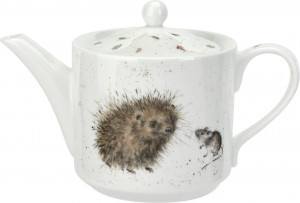 10637559 Royal Worcester Чайник Royal Worcester "Забавная фауна. Ёжик и мышки" 0,6л Фарфор костяной
