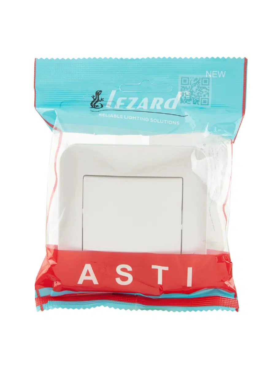 ASTI Выключатель жемчужно-белый перламутр LEZARD 7081-3030-100