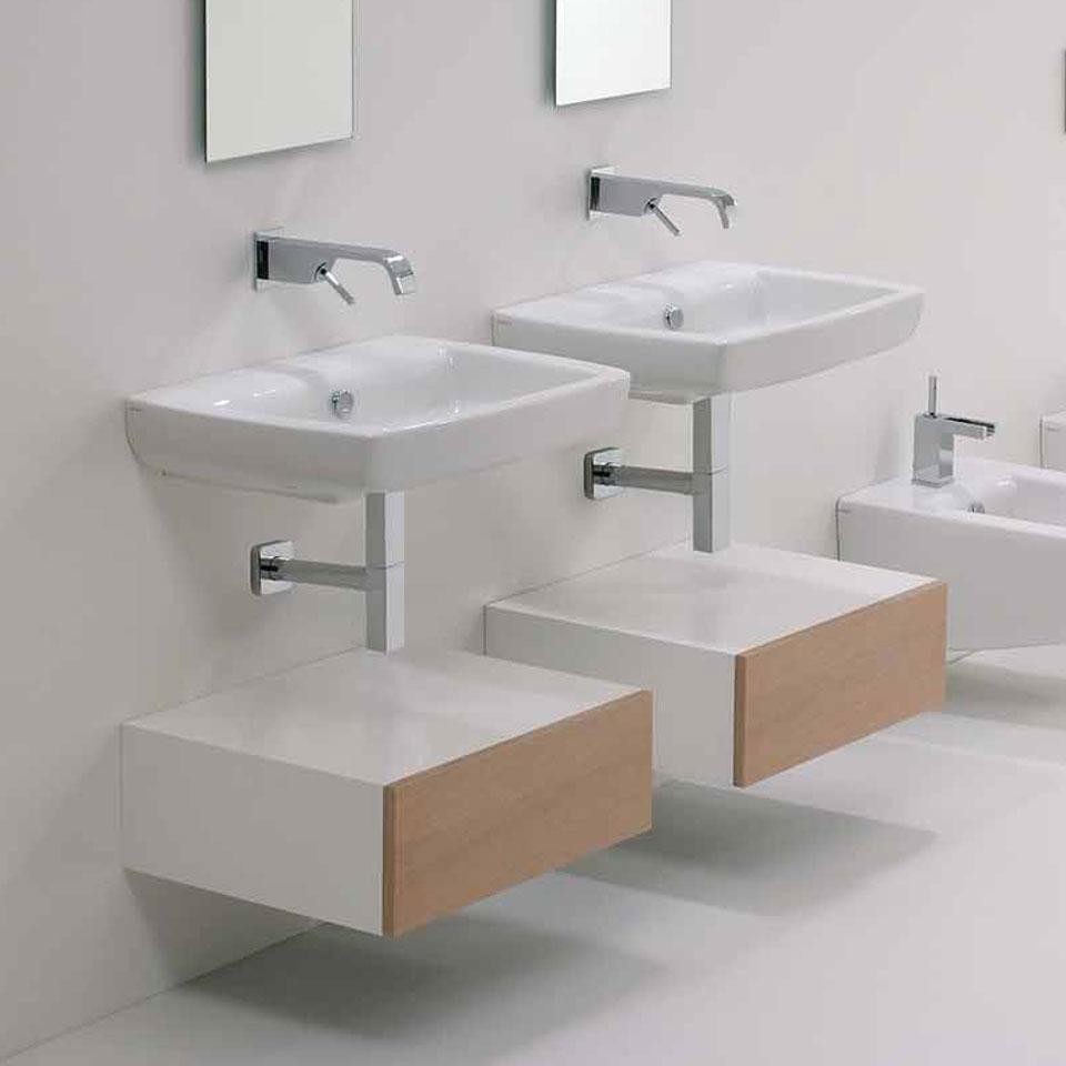 BRLAV8021 Подвесная раковина настенная GSG CERAMIC BRIO - Вид №4