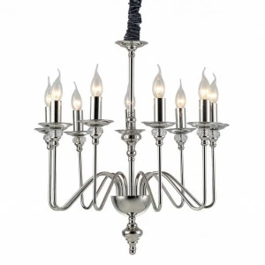 Подвесная люстра Divinare 1021/02 LM-9 DIVINARE ДИЗАЙНЕРСКИЕ 187683 Хром