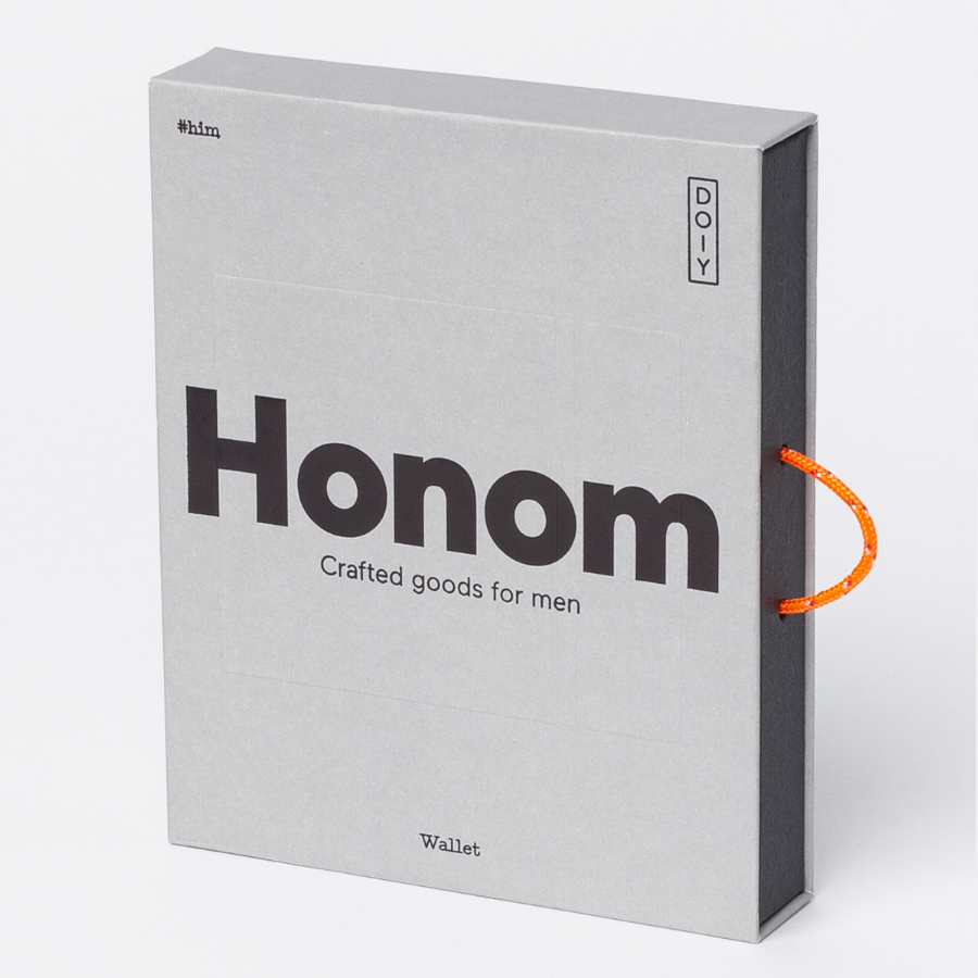 DYHONWABR Бумажник honom, коричневый Doiy  - Вид №6