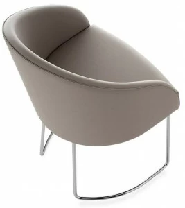 Kastel Кожаные санки для залов ожидания Kameo