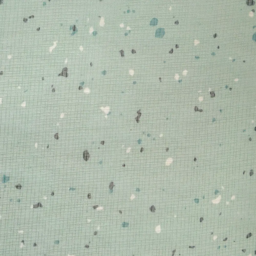 Тюль на ленте Камни 250x260 см цвет голубой WITERRA STLM-2186930 - Вид №4