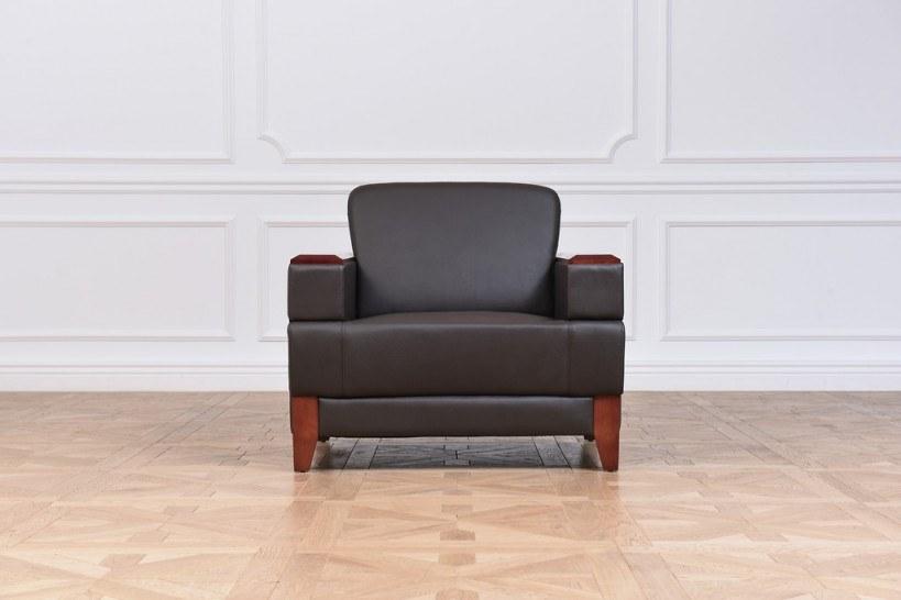 Arrediorg.it® Мягкое кожаное кресло с подлокотниками Porter sun-id-1433275 - Вид №3