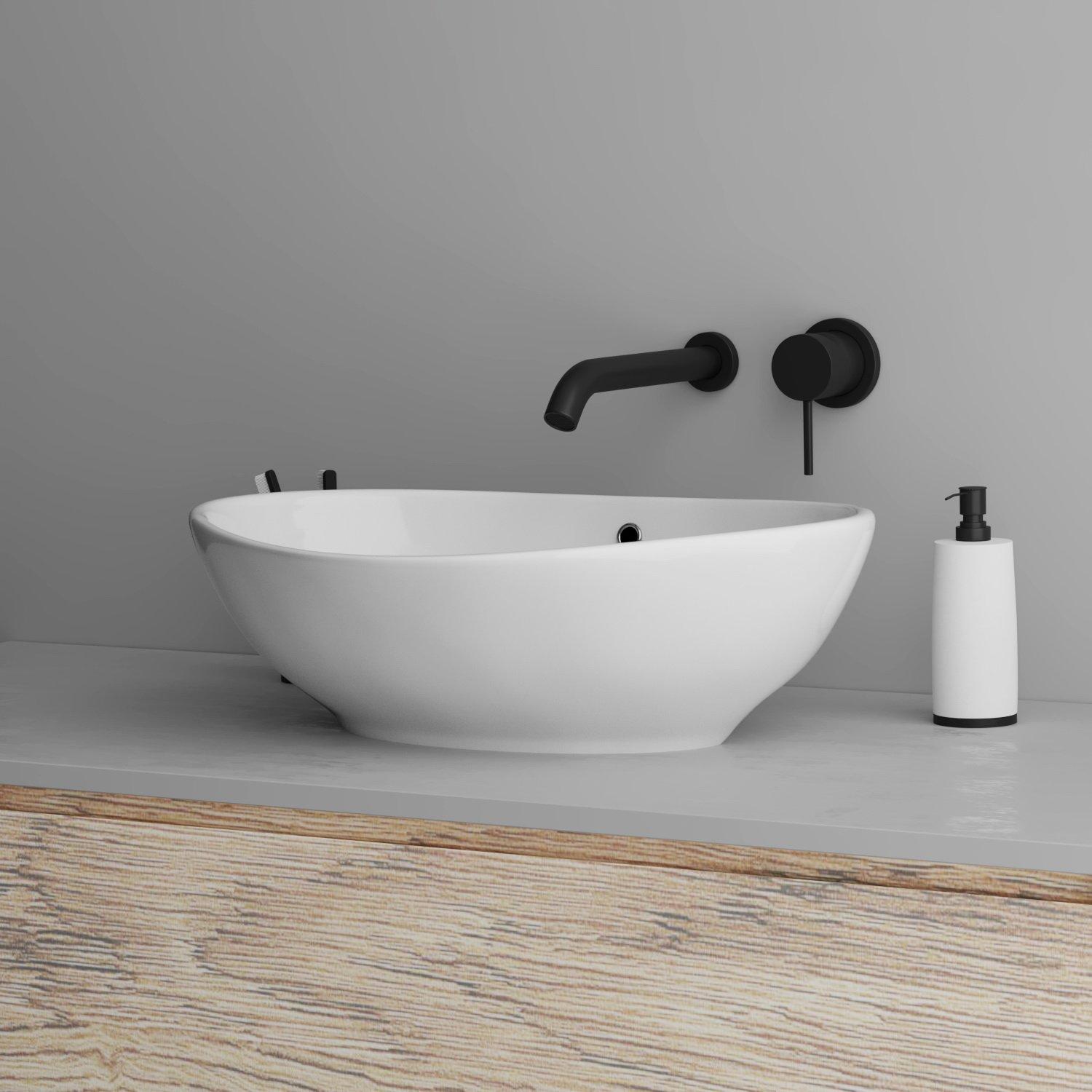 GR-3022 Накладная раковина на столешницу  прямоугольная Grossman  - Вид №3