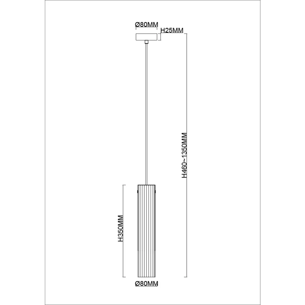 Escada Fluid — подвесная люстра в скандинавском стиле с регулируемой высотой 89432467 STLM-1574831 - Вид №8