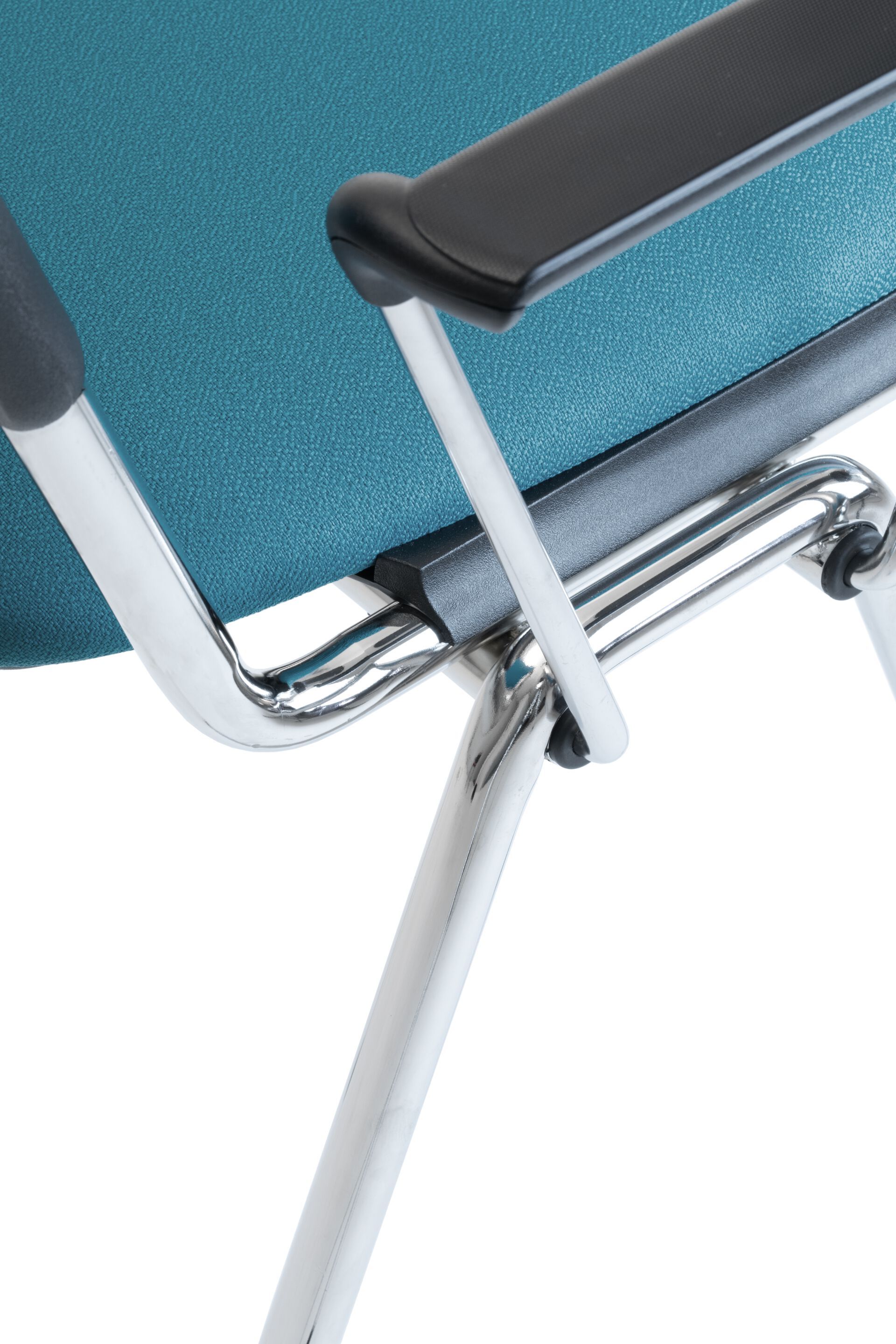 Стул из стали и ткани с подлокотниками Leyform ARCH-00112840 - Вид №3