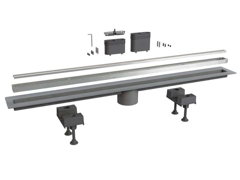 Слив для душа из нержавеющей стали Bonomini Canalissima ARCH-00053347