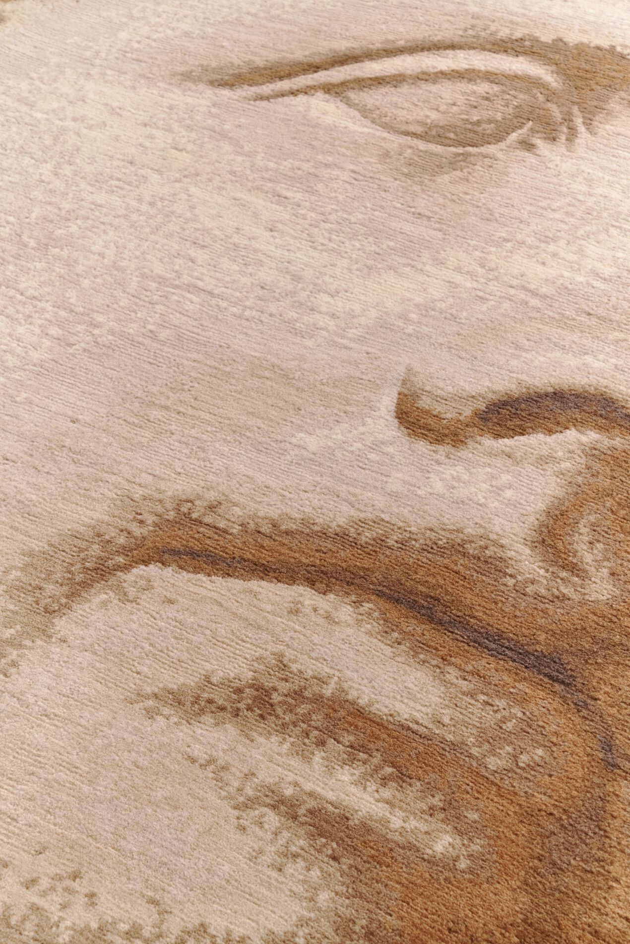 Изогнутый ковер ручной работы Tapis Rouge Miti ARCH-00110663 - Вид №6