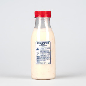 Йогурт Коломенский Персик питьевой 3,4%-4,0% Коломенское молоко 350 г БЗМЖ