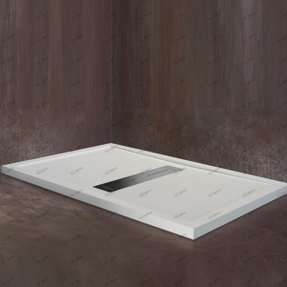 Поддон душевой напольный Max 110 106-115x70-85 см Karolitalia BBMONFLOOR1101