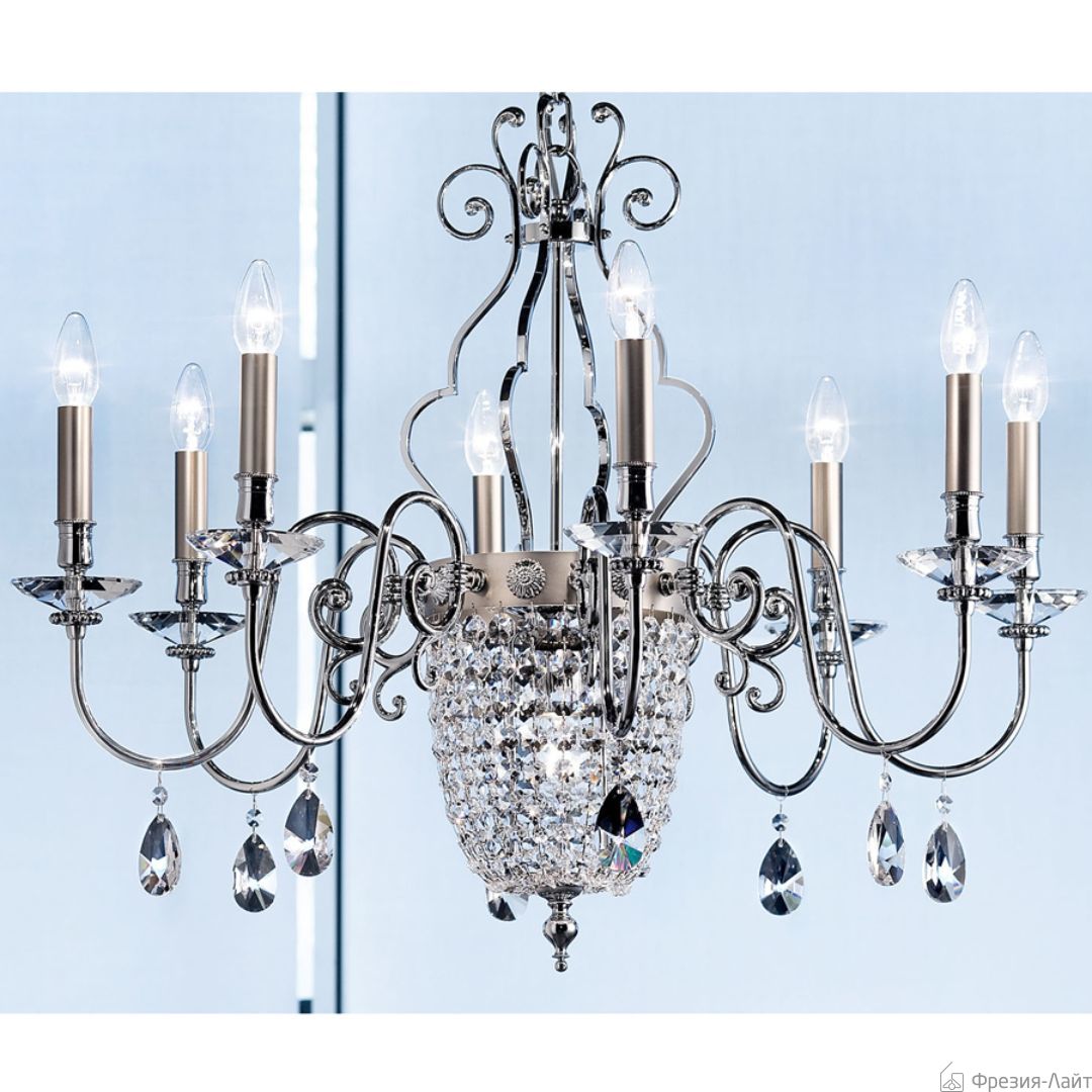 Masiero Elegantia 8+1 G03+G05 CUT CRYSTAL люстра подвесная 116383