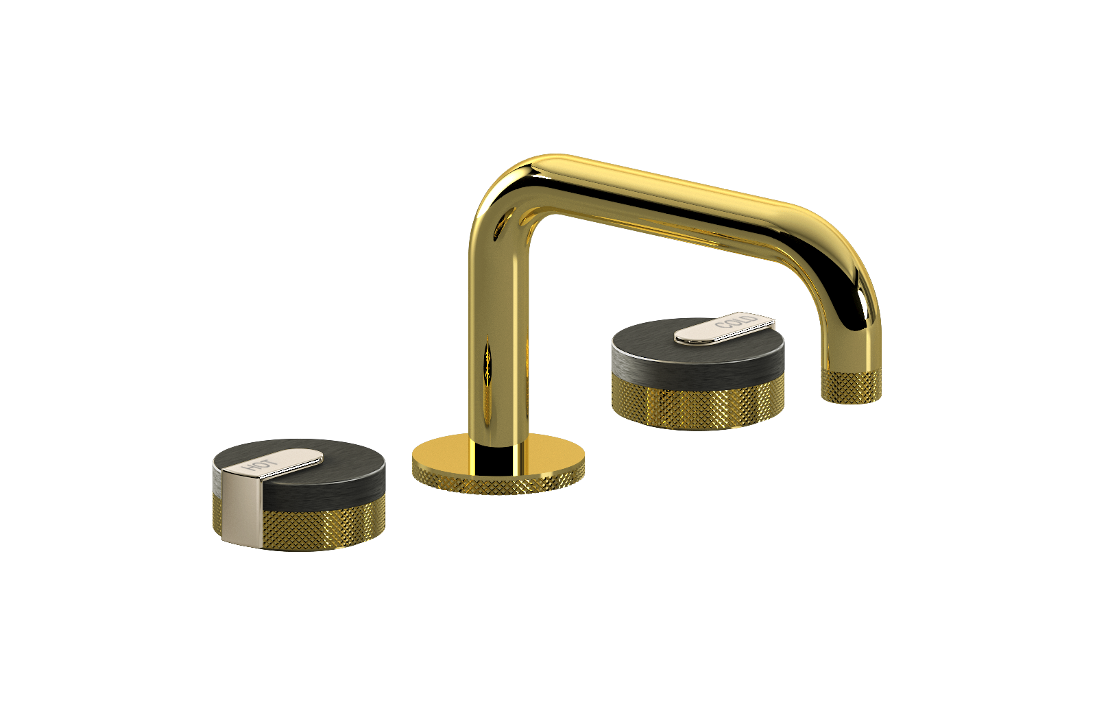 E-11510-R1BOX-L1PN-AU Смеситель для умывальника на 3 отвертия GRAFF MOD+