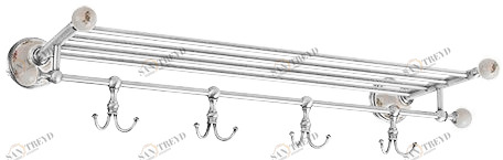 Полка-держатель для полотенец MIGLIORE Provance Ml.PRO-60.529.CR, цвет хром 