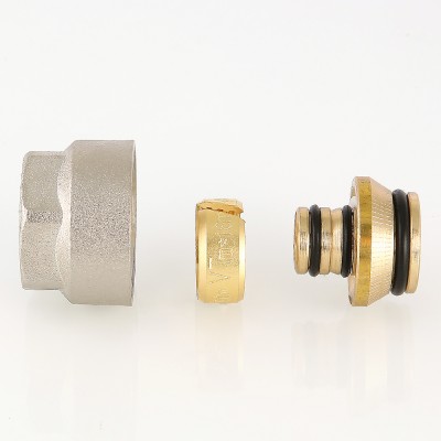 VT.4420.NVE.16 Фитинг коллекторный для металлополимерной трубы Valtec 16 (2,0) мм x 3/4"  - Вид №8