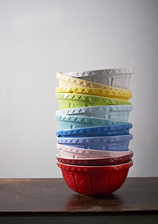 2001.961 Миска для смешивания colour mix, D26 см, 2,7 л, красная Mason Cash  - Вид №4