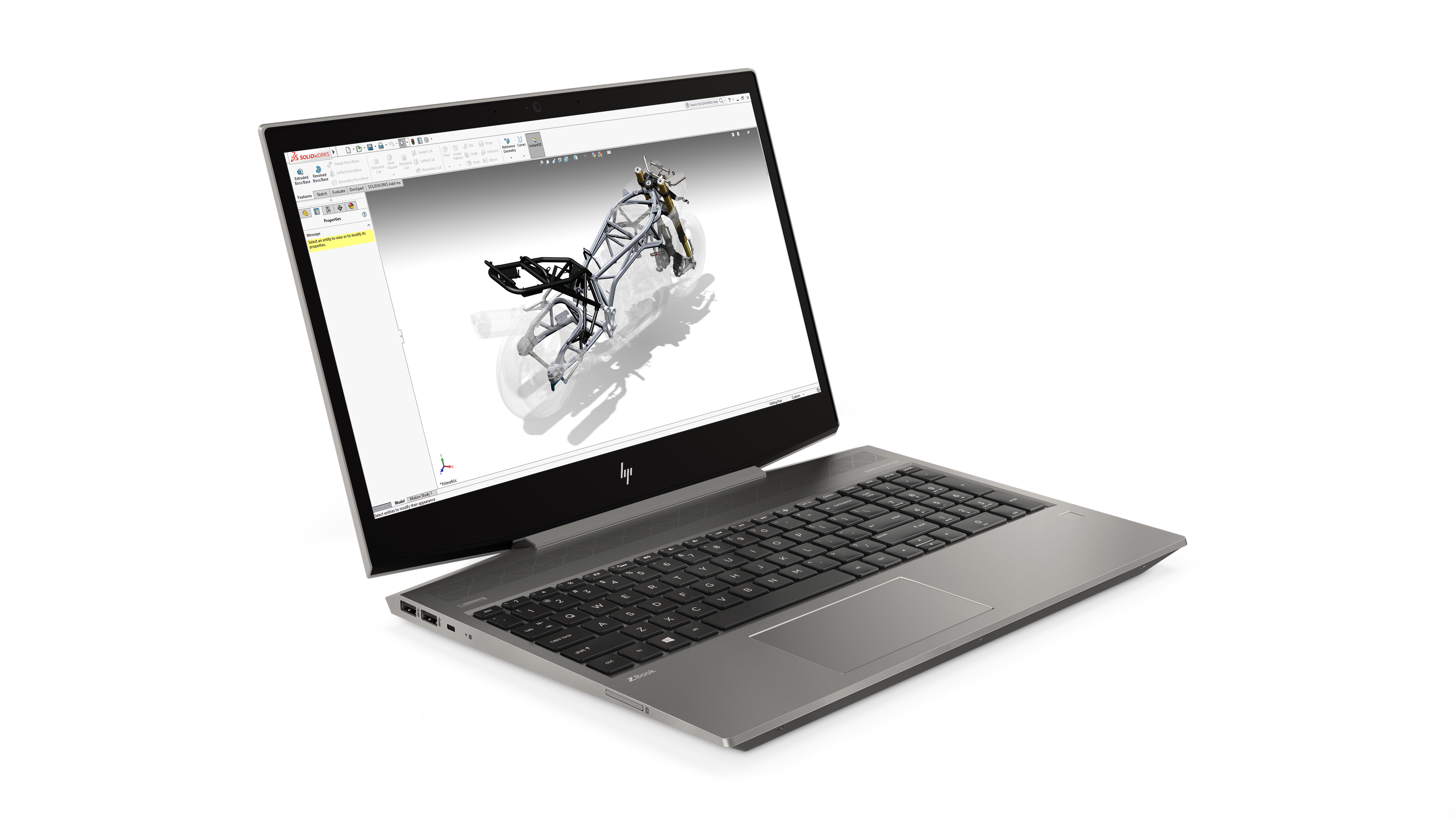 4QH39EA#ACB zbook 15v g5 15.6"(1920x1080)/intel xeon e-2176m(2.7ghz)/32768mb/512ssdgb/nodvd/ext:nvidia quadro p600/70whr/war 1y/2.16kg/silver/w10pro HP Santreyd  - Вид №1