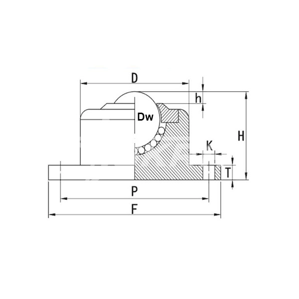IS2264 Шариковая опора IS10 ISKRA  - Вид №1