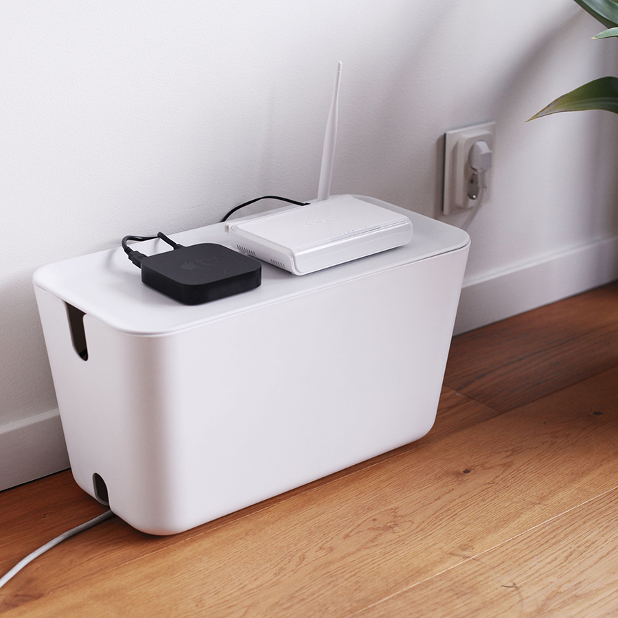 Органайзер для проводов CableBox большой белый Bosign 240109 - Вид №5