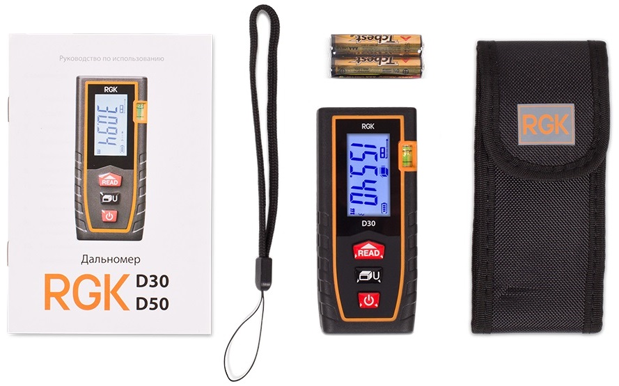 Лазерный дальномер RGK D30 1080261 STDN-0013950 - Вид №2