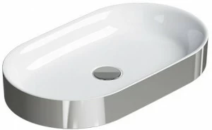 160AHZBA Накладная раковина консольная овальная CERAMICA CATALANO
