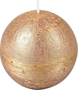 10629090 Luz your senses Свеча-шар Luz your senses 8см (вечернее золото) Парафин