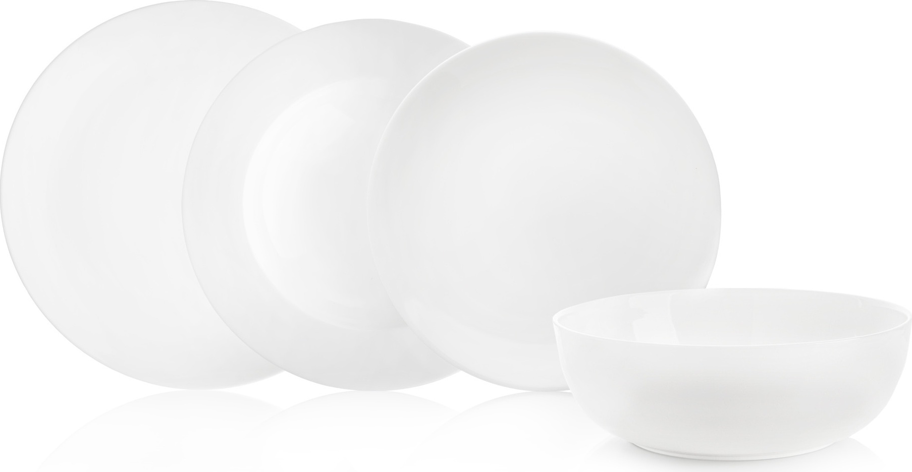 10667276 Mix&Match Сервиз столовый Mix&Match Акцент на 6 персон 19 предметов, фарфор Фарфор костяной 