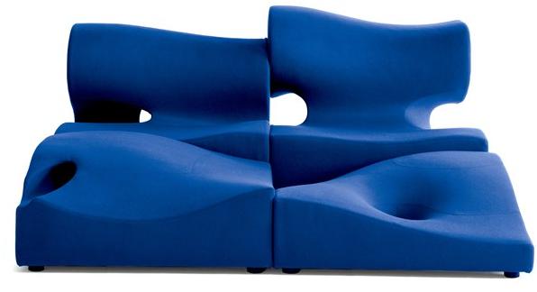 Moroso Квадратный пуф из ткани Misfits sun-id-1388180 - Вид №4