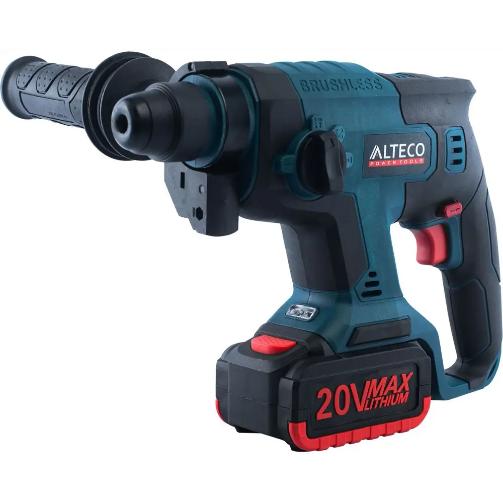 Перфоратор аккумуляторный бесщеточный SDS-plus Alteco CRH 18-20 Li, 20 В Li-ion 1x4 Ач, 1.7 Дж STLM-2027461
