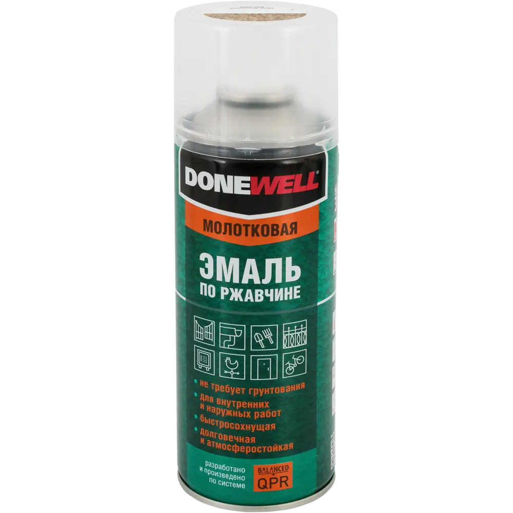 Эмаль по ржавчине Donewell цвет чёрно-бронзовый 0.52 л 82491904 STLM-2070206 KUDO 