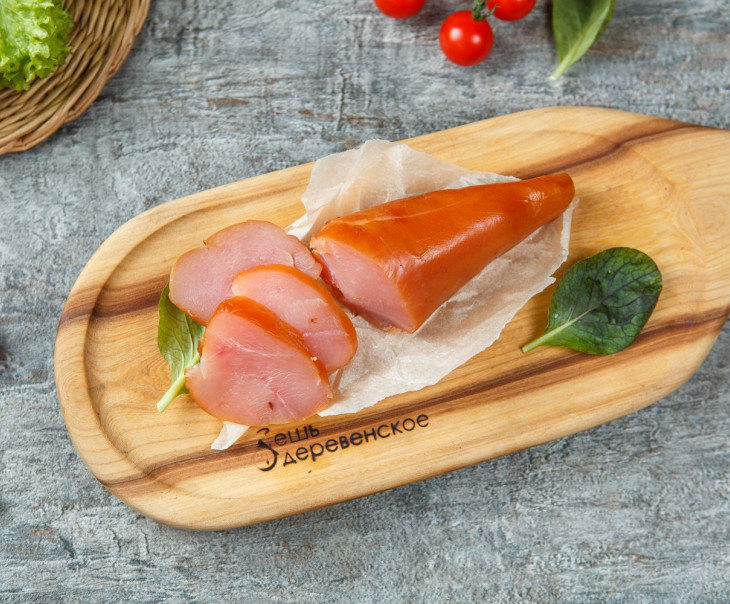 7378 Карпачо из куриного филе с/к (сухого посола) Вкусляндия 