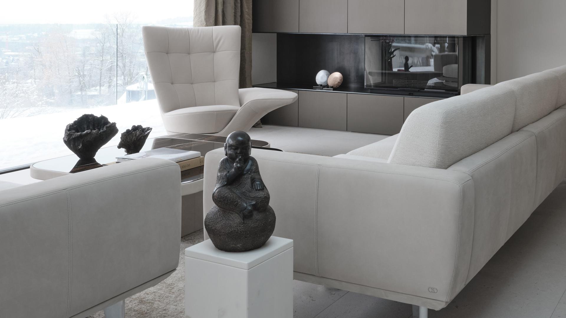 Кожаное вращающееся кресло с подлокотниками de Sede DS-262 SWIFT ARCH-00023133 - Вид №4