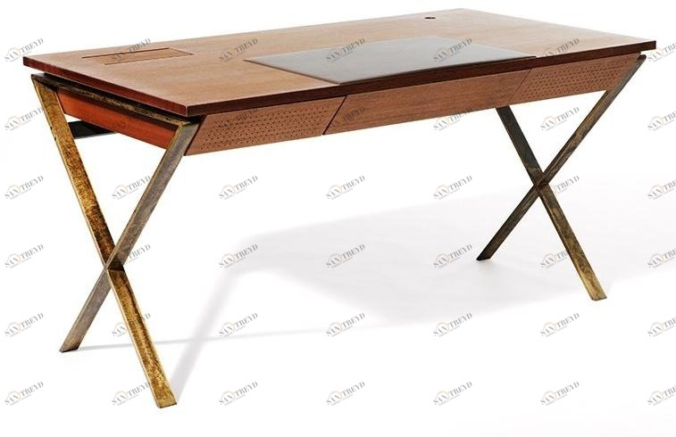 Paolo Castelli Стол с ящиками из фанерованной древесины sun-id-1501010