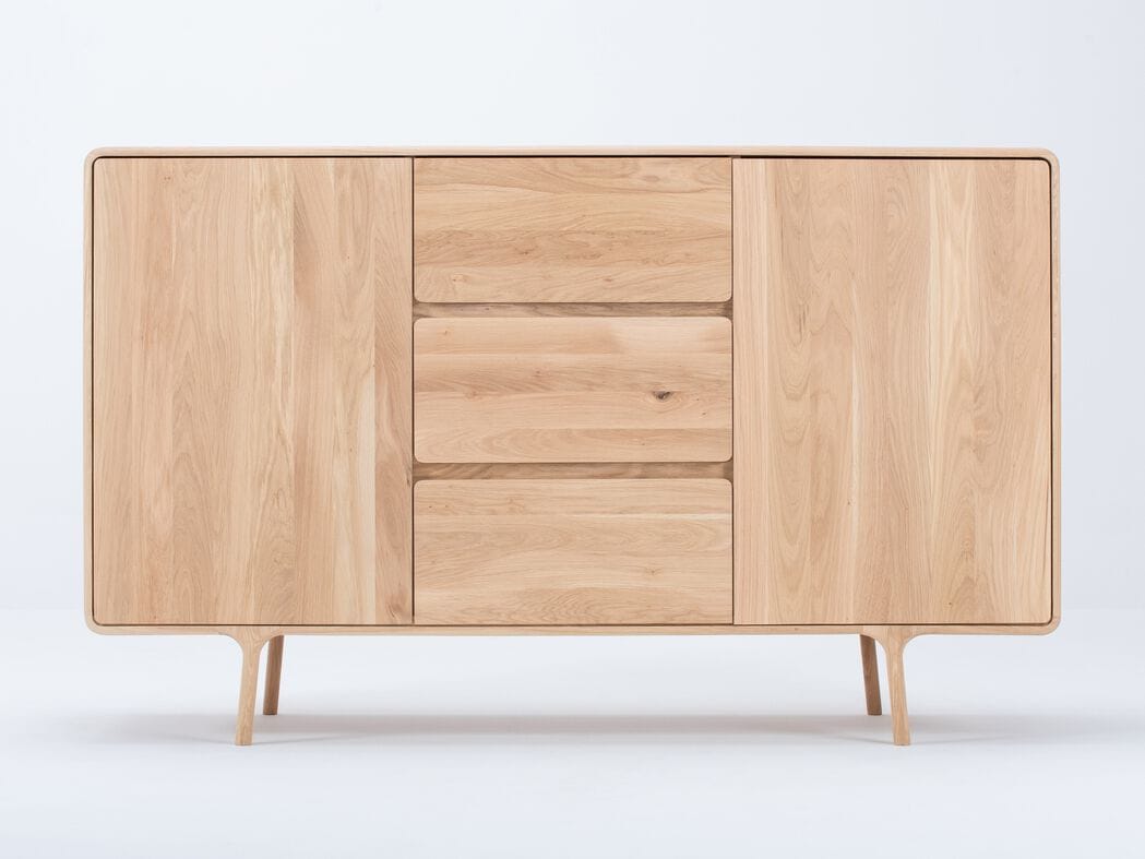 Шкаф из дуба с распашными дверцами Gazzda Fawn ARCH-00150357 - Вид №2