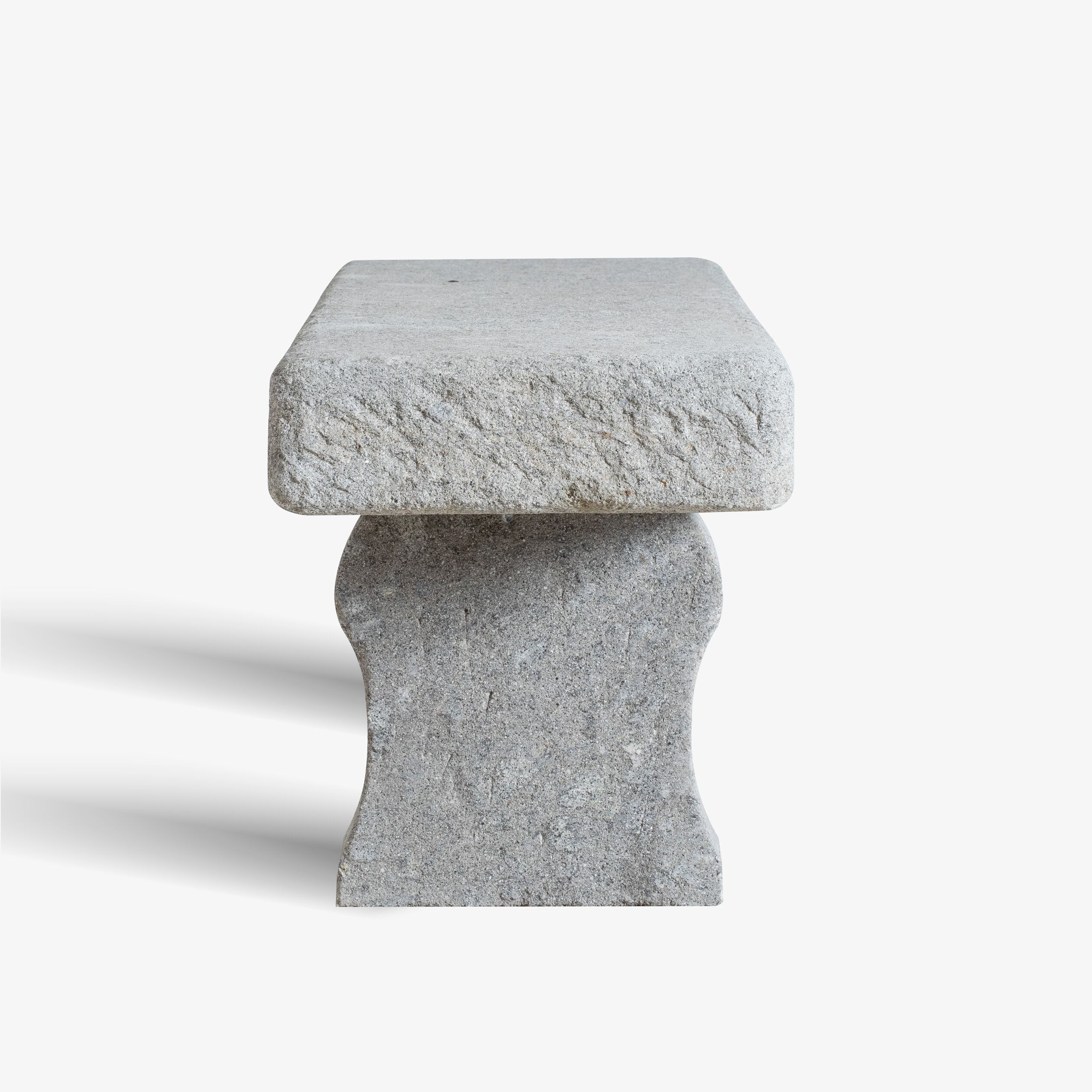 Садовая скамейка из пеперино VELTHA® Tempore ARCH-00002223 - Вид №2