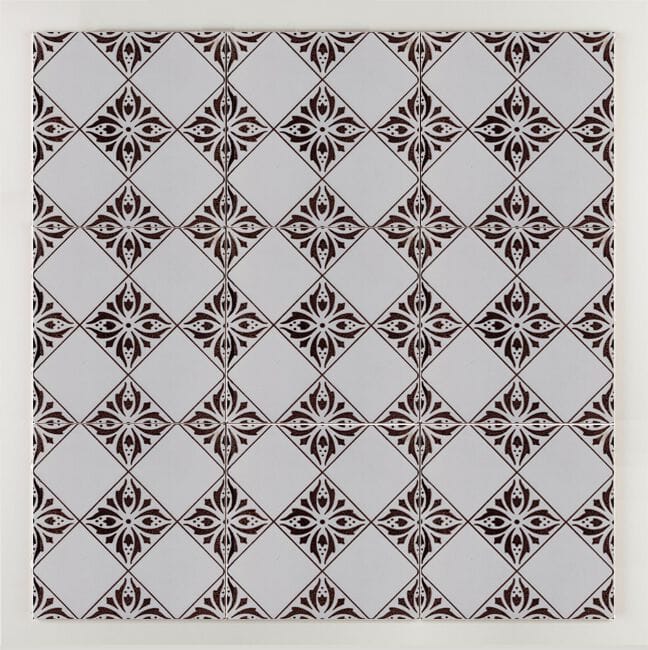 Пол / покрытие ручной работы La Riggiola черный и белый ARCH-00020616